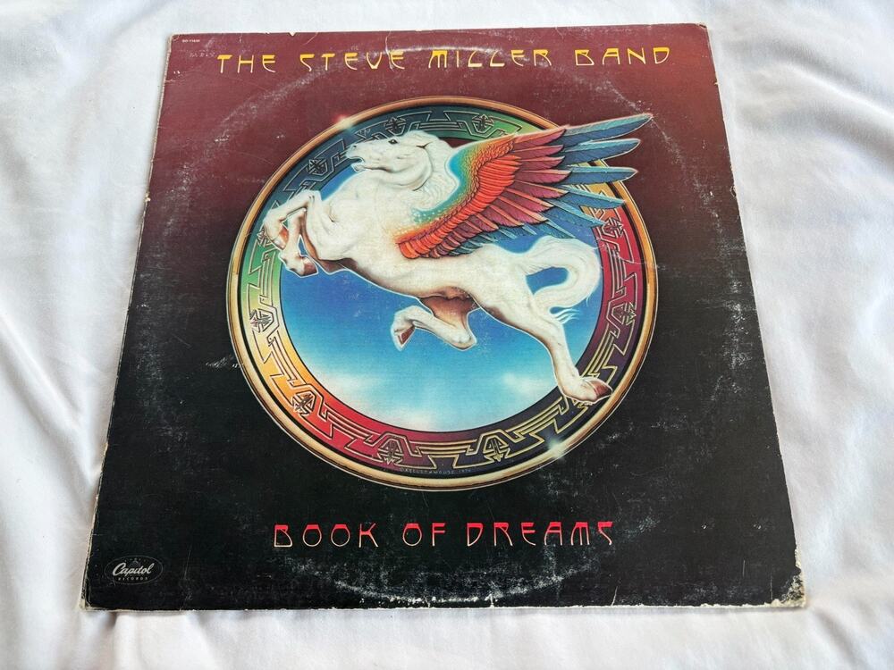 Steve Miller The Book of Dreams LP Vinyl Record 1977 first pressing ultrasonic